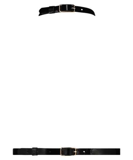 Private Uprząż ze sztucznej skóry, Czarny