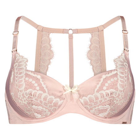 Allegra Padded Underwired Bra, R&oacute;żowy