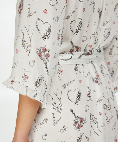 Kimono Bridal, Biały