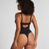 Nieusztywniane Body Smooth, Czarny