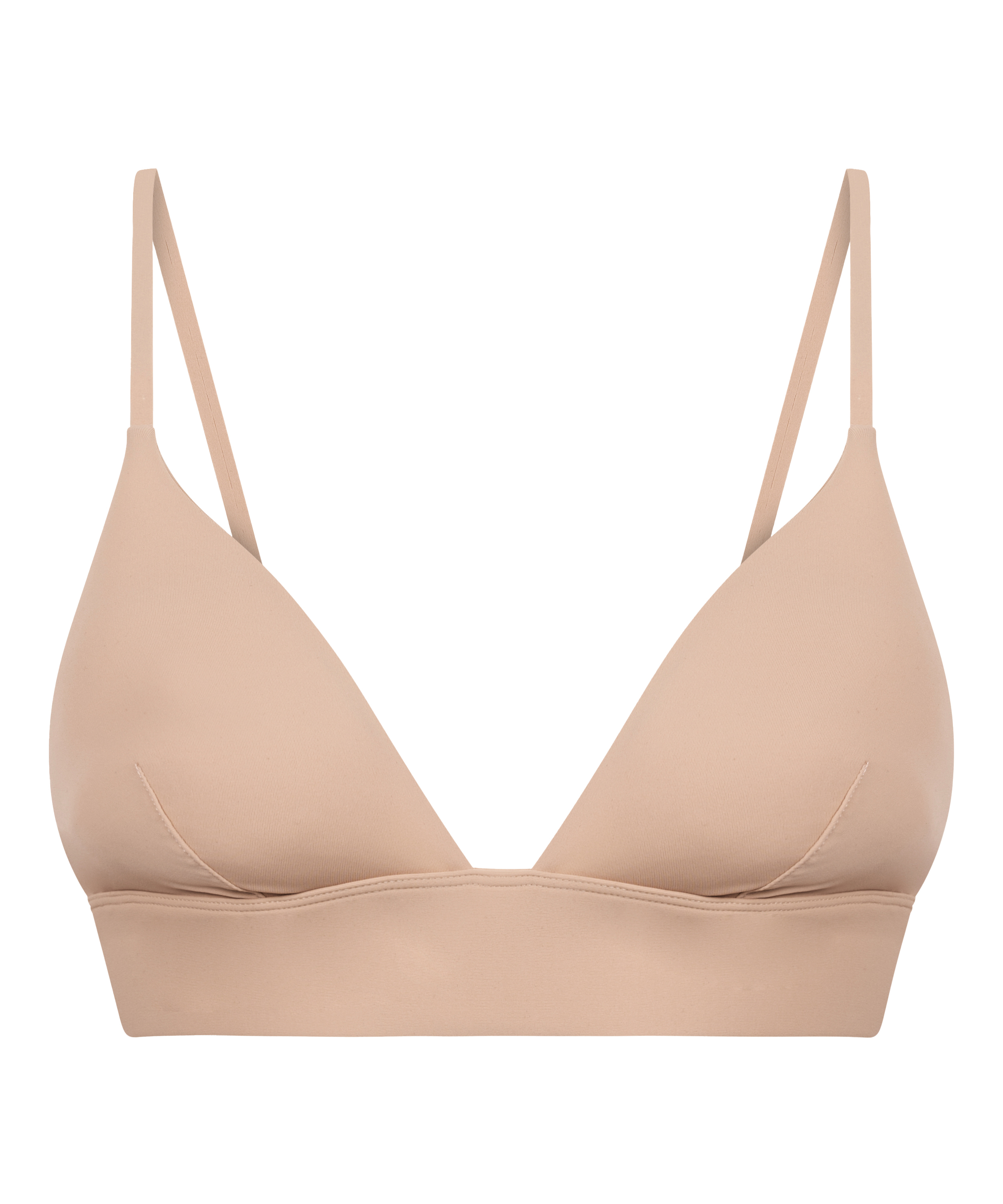 Tr&oacute;jkąt Bralette Smooth, Beżowy, main