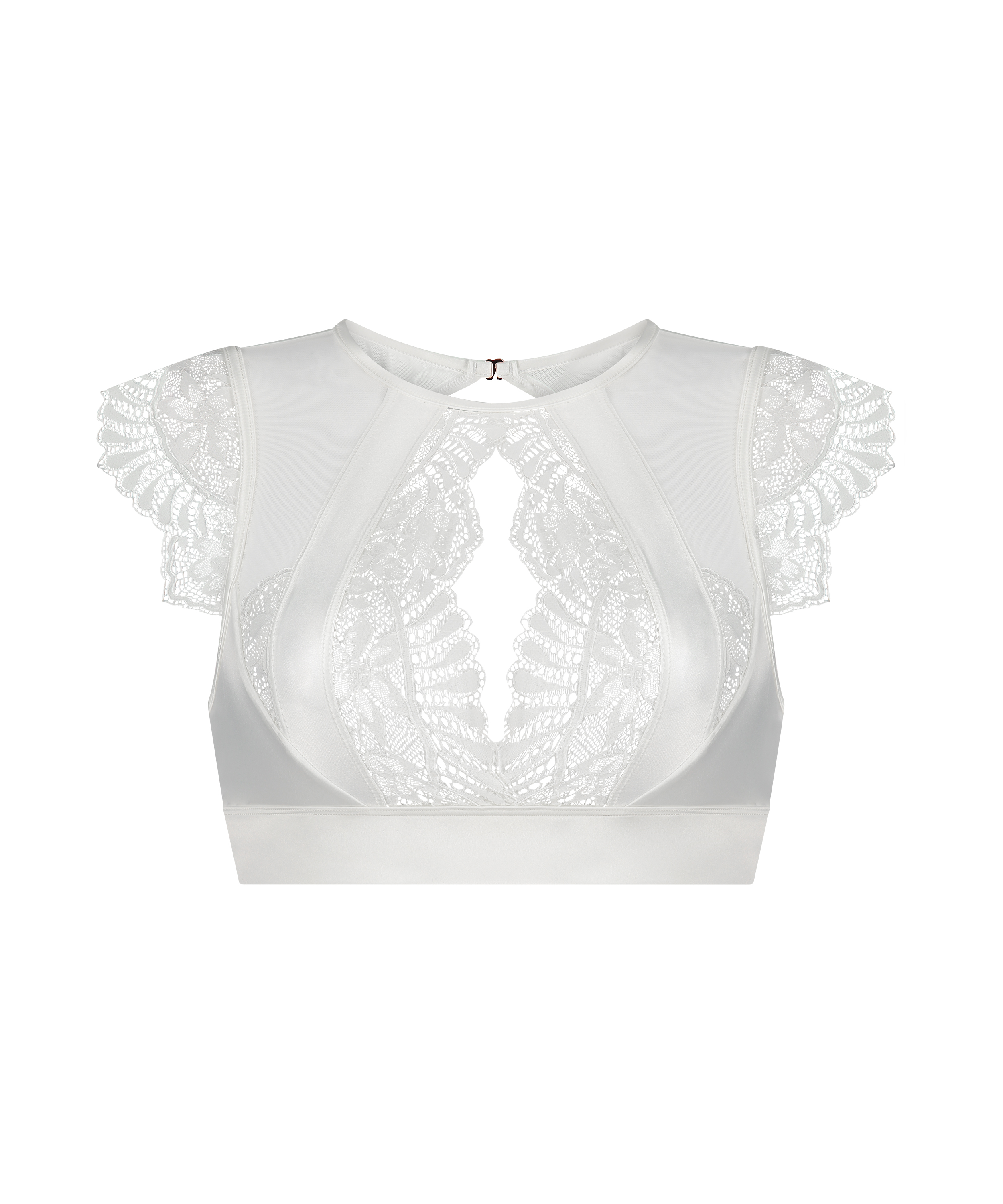 Biustonosz bralette Indigo, Biały, main