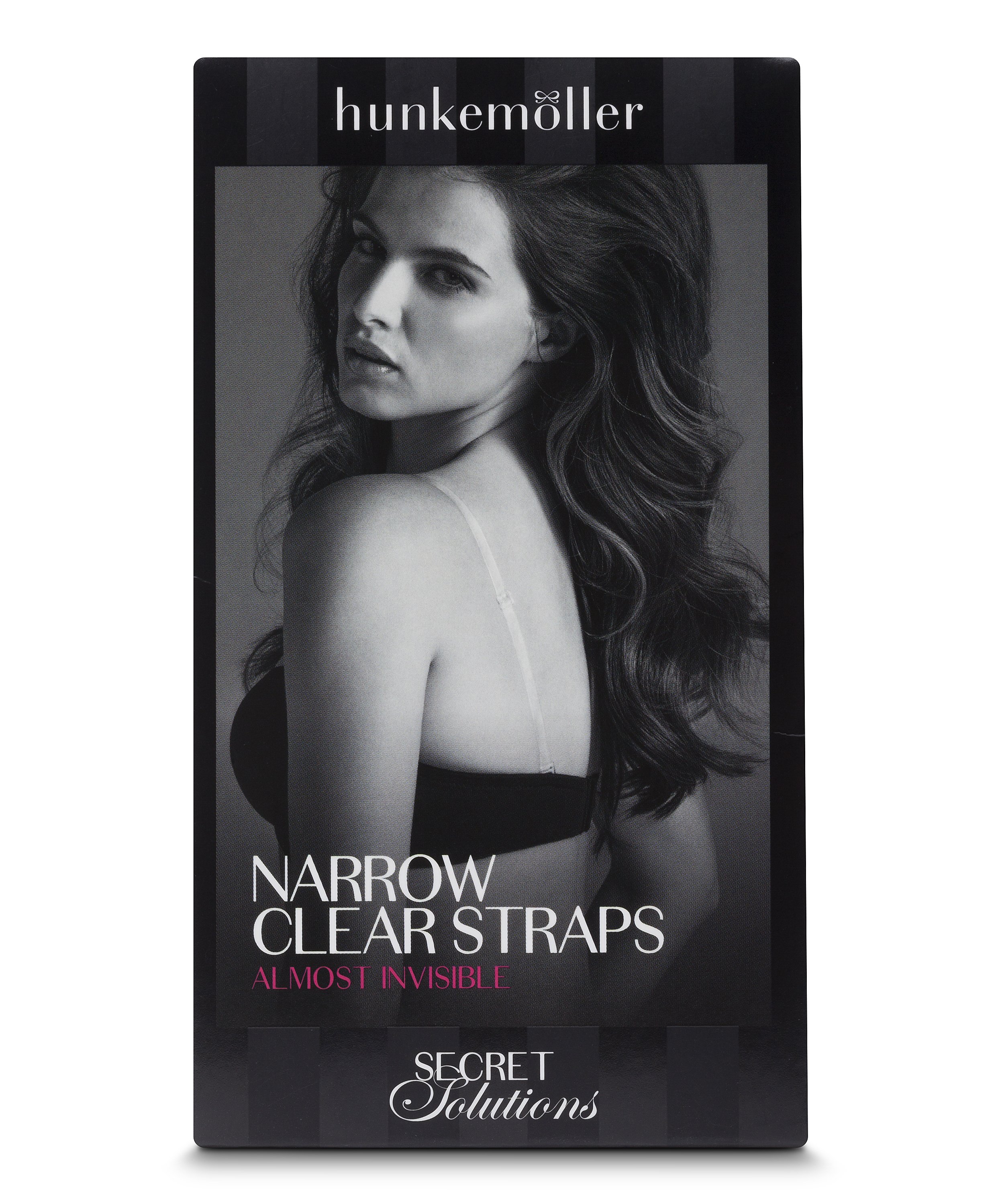 Przezroczyste ramiączka biustonosza, Biały, main