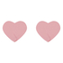 Private Heart Nipple covers, Różowy