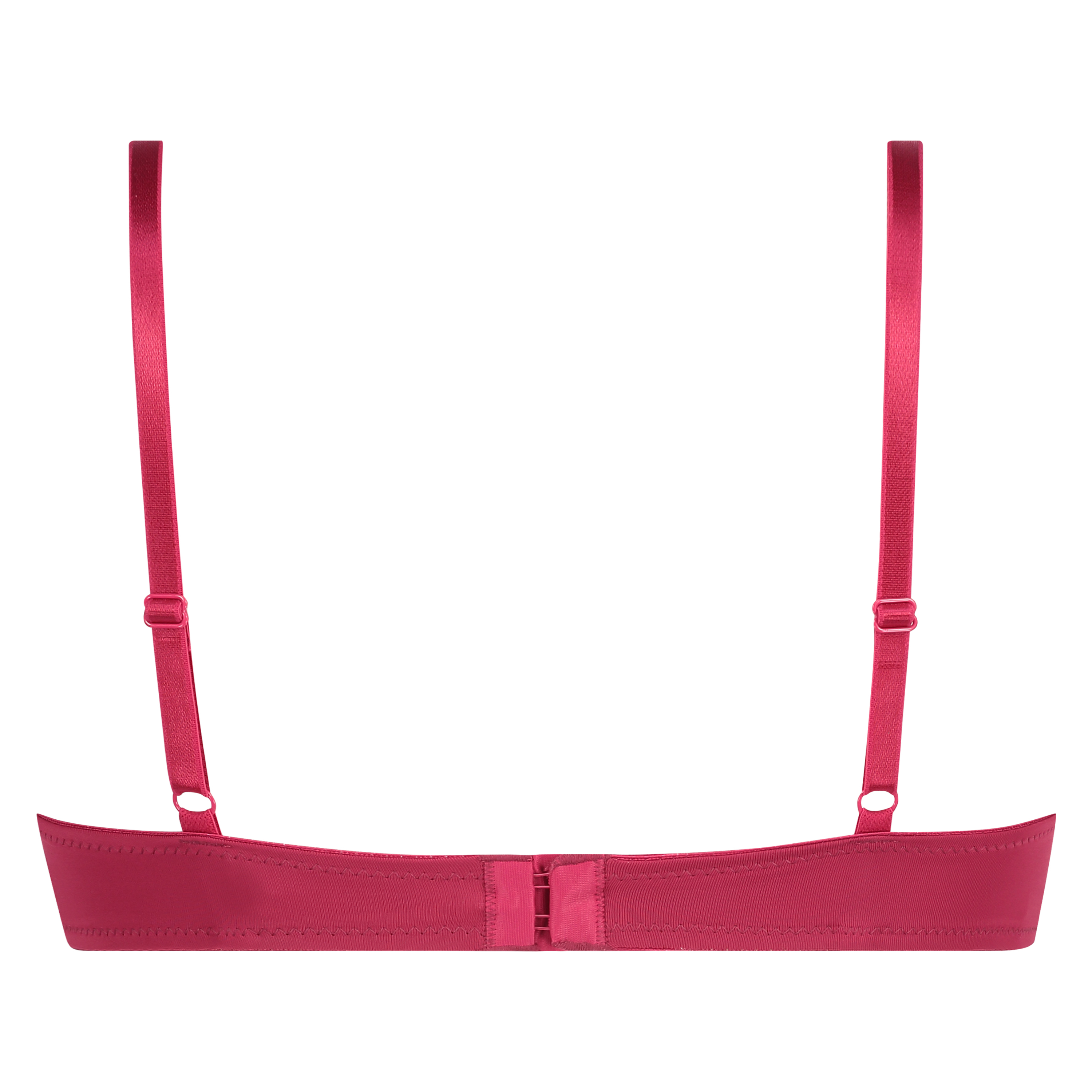 ﻿Biustonosz usztywniany z fiszbinami Plunge, Różowy, main