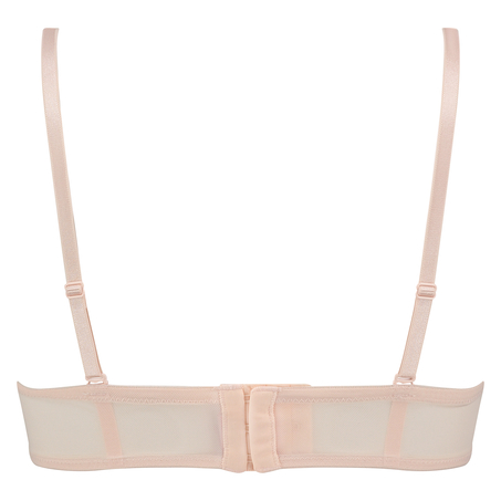 Padded strapless underwired bra  Lenka, Różowy