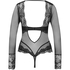 Body z fiszbinami Julia Lucy Hale, Czarny