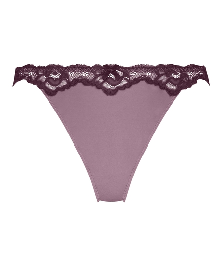 Stringi Lace & Shine, Fioletowy