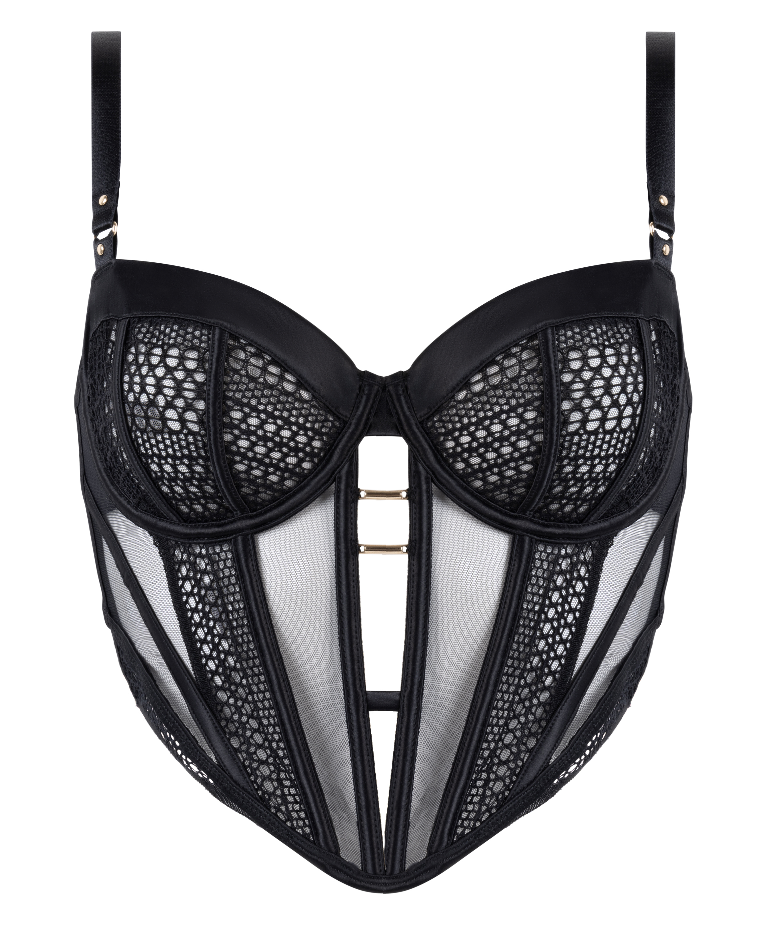 Nieusztywniany biustonosz bez fiszbin&oacute;w Missy, Czarny, main