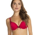 Padded underwired push-up bra Giselle, Czerwony