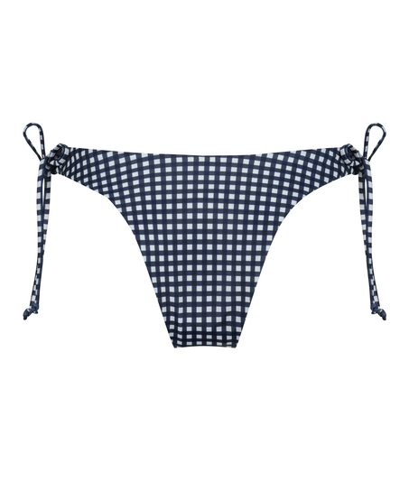 Figi od bikini z wysokim wycięciem Seychelles, Niebieski