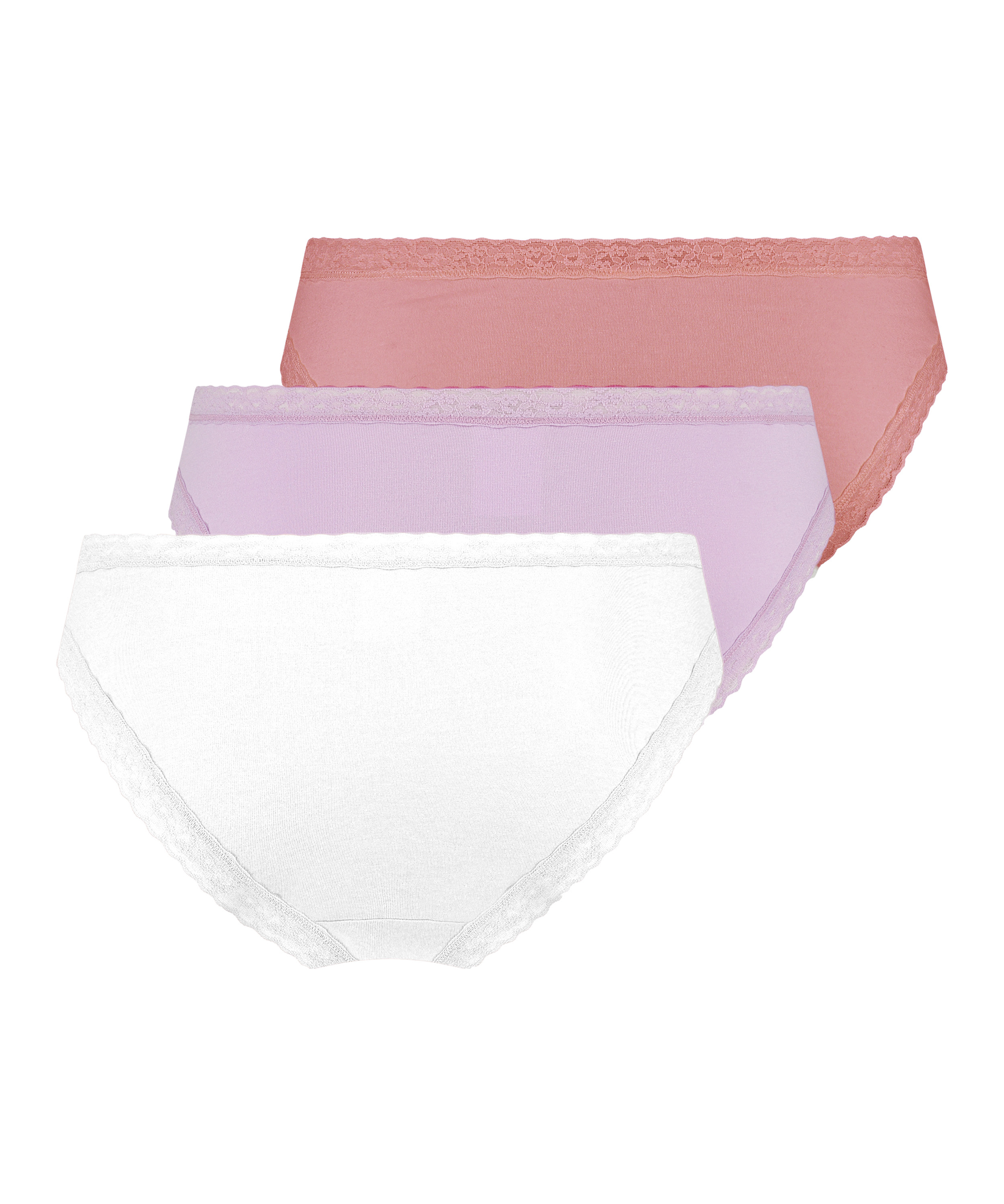 3-pak Majtek Classics, Biały, main