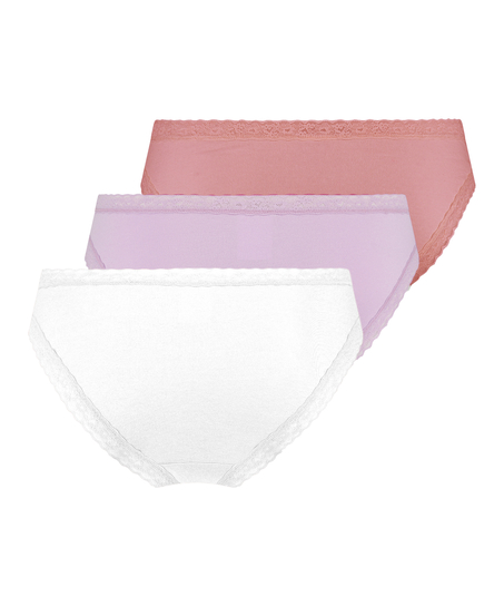 3-pak Majtek Classics, Biały