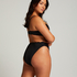 Majtki Bikini Rio Scallop, Czarny