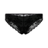 Brazyliany Lace Back, Czarny