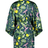 Satynowe kimono, Niebieski