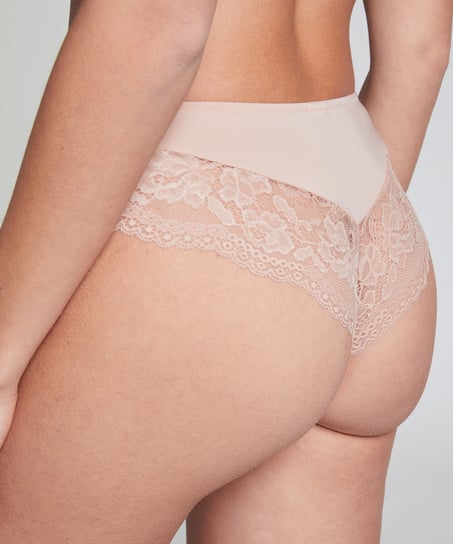 Szorty brazyliany Valencia, Beżowy