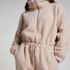 Onesie fleece, Beżowy