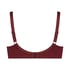 Biustonosz nieusztywniany z fiszbinami Diva, Czerwony