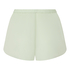 Satynowe szorty Minimal, Zielony