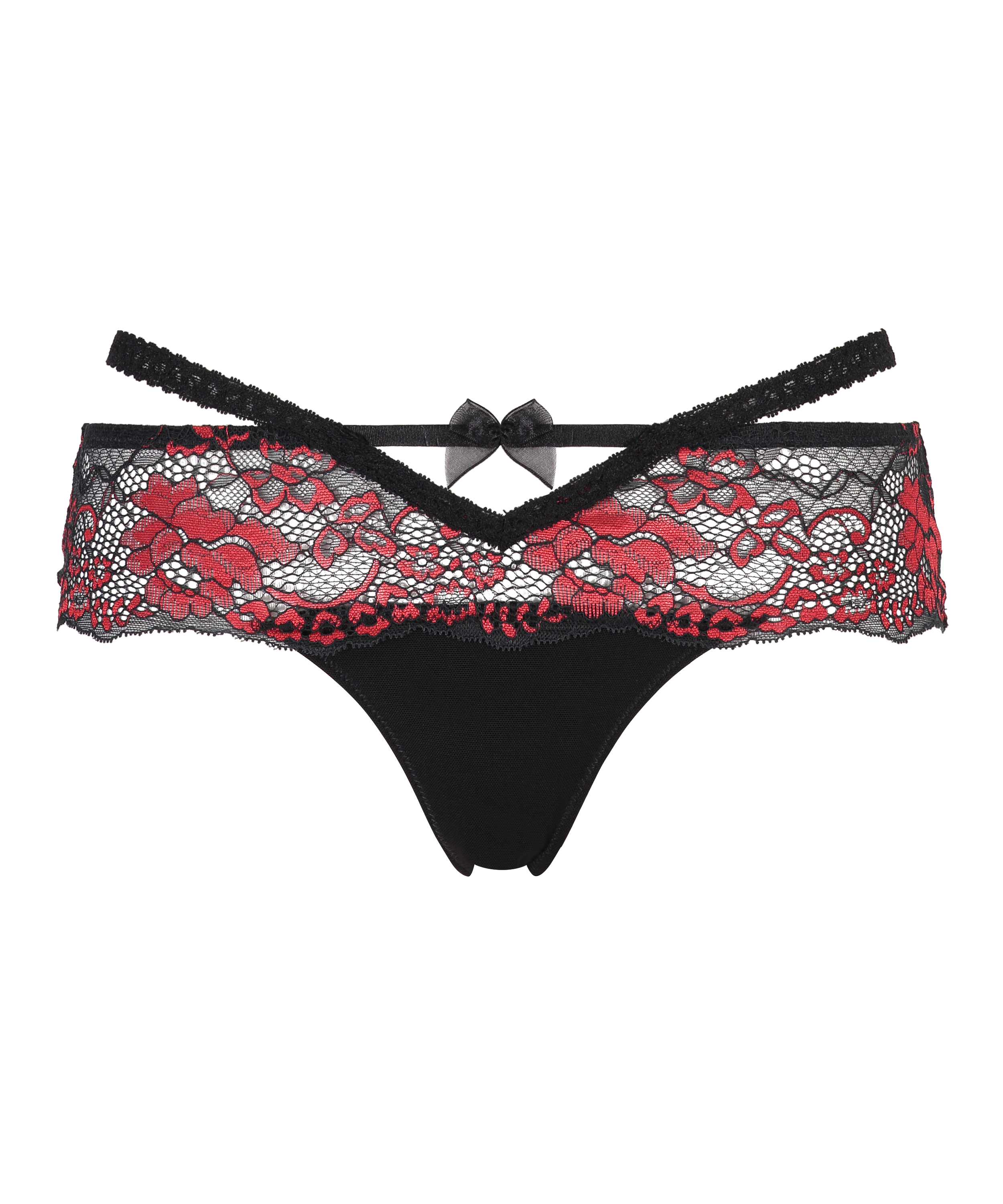 Oriana Thong Boxers, Czarny, main