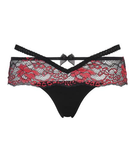 Oriana Thong Boxers, Czarny