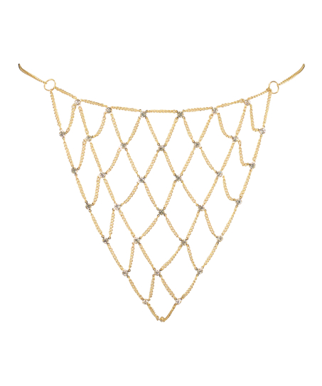 Stringi z łańcuszkiem Private, Ż&oacute;łty