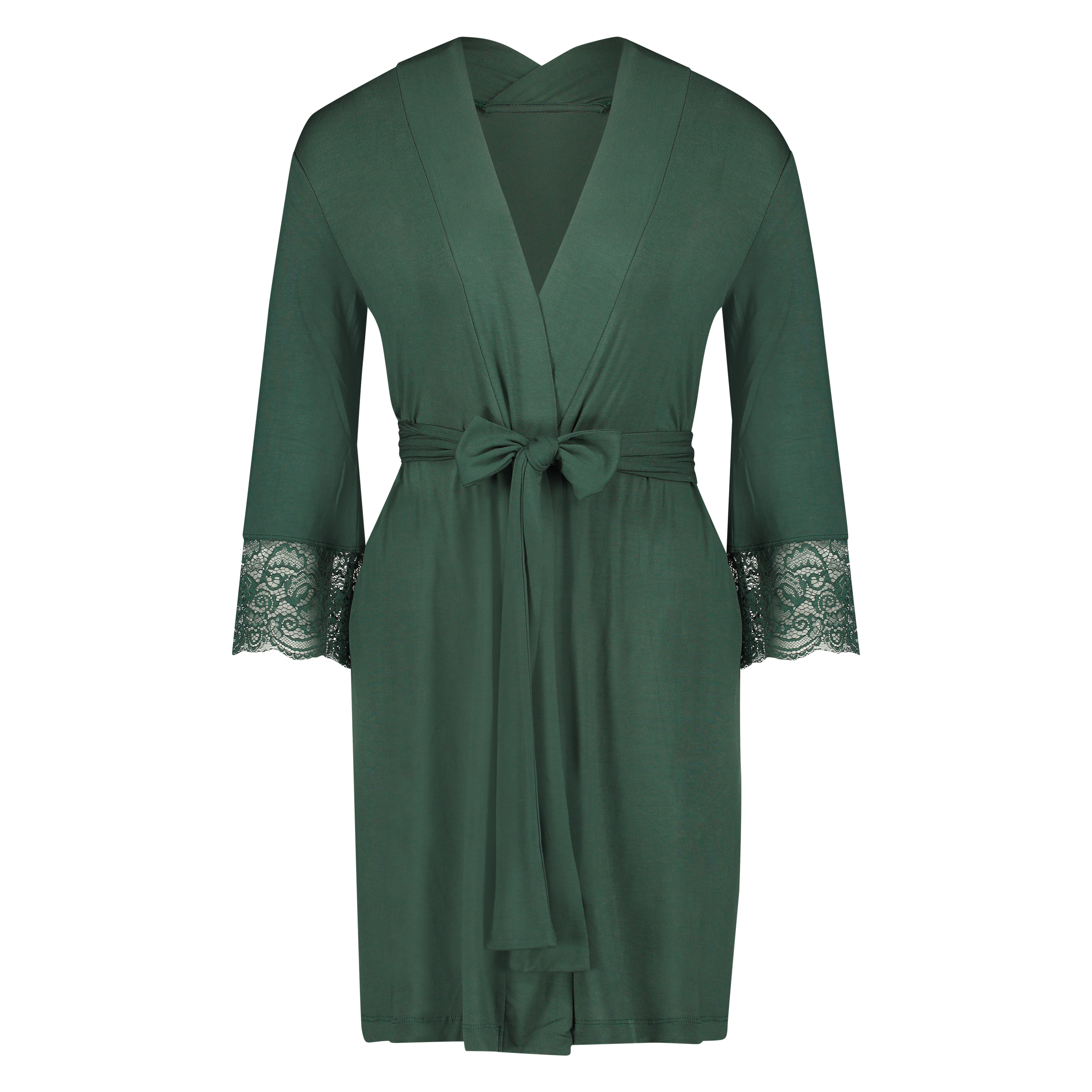 Koronkowe kimono Vera, Zielony, main