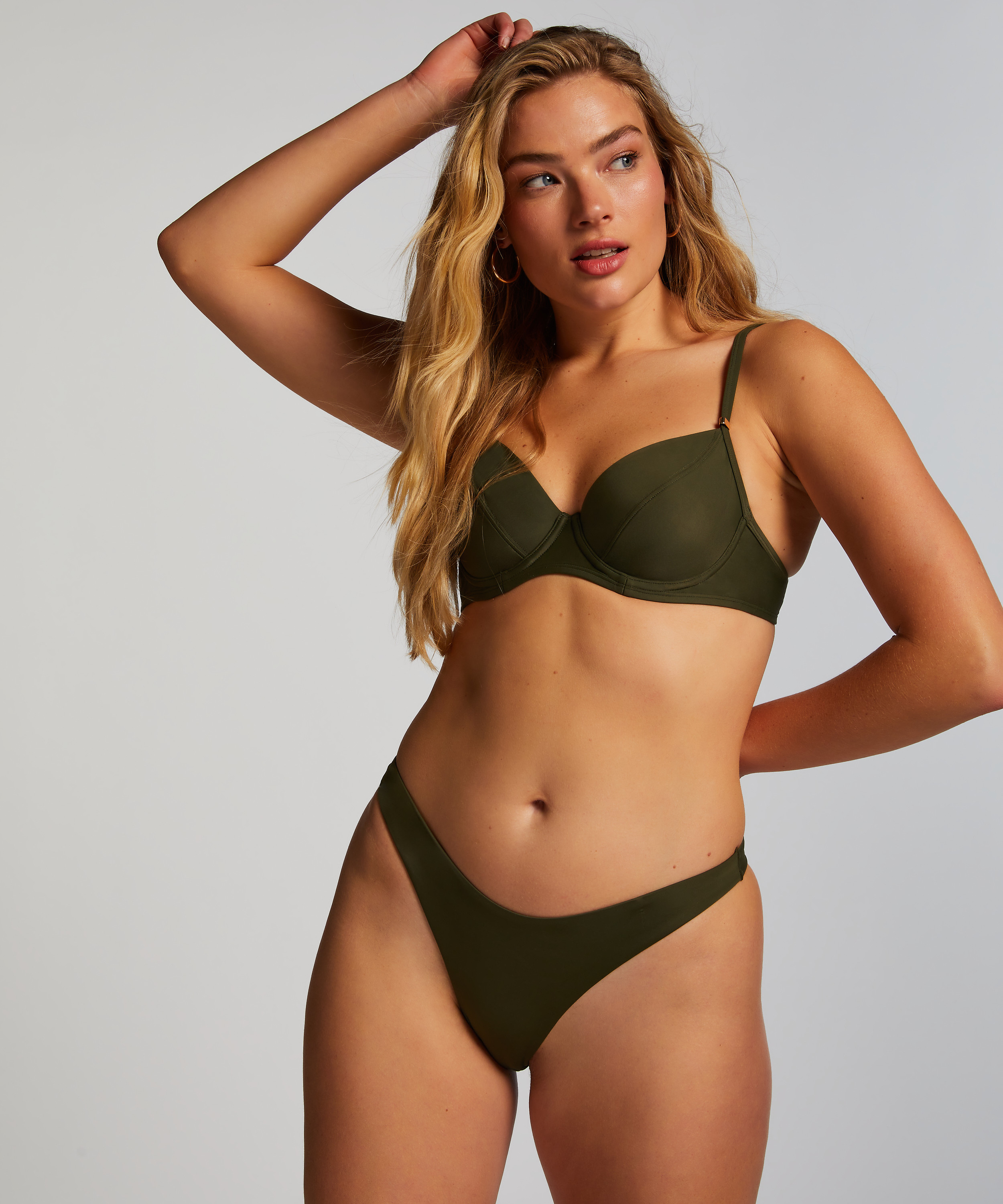 Góra od bikini Luxe, Zielony, main