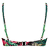 Padded bikini top Jungle fever twist, Czarny