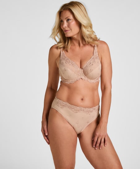 Figi z wysokim stanem Diva, Beżowy