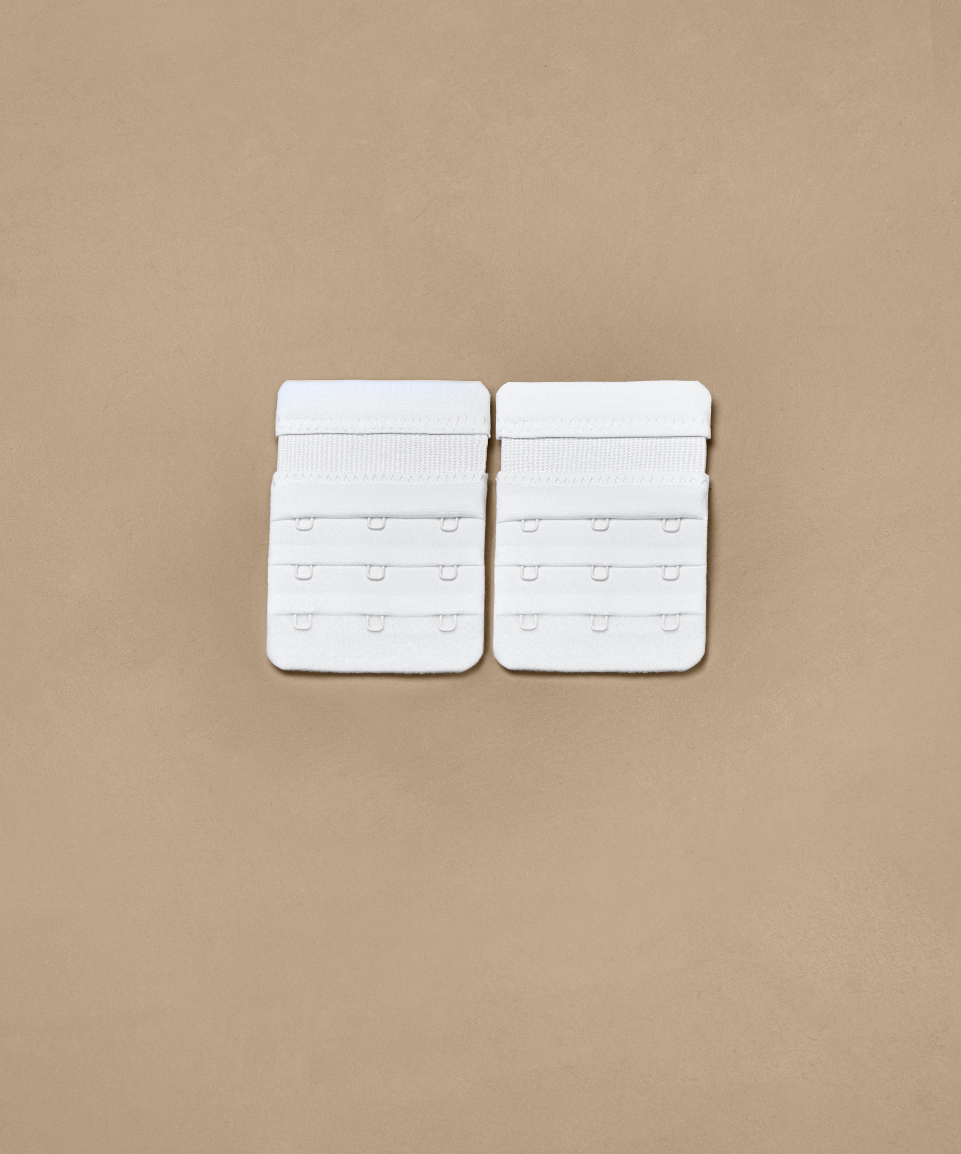 2-pak przedłużek do biustonosza, Biały, main