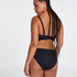 Majtki Bikini Rio Scallop, Czarny