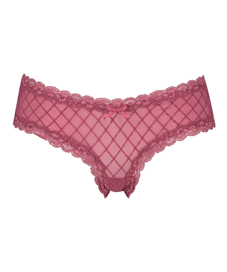 Brazyliany V-shape Mesh, Czerwony