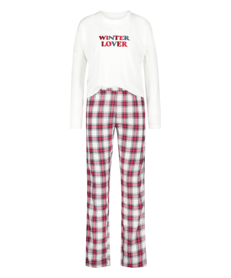 Pyjama set, Czerwony