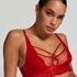 Biustonosz bralette Pippa, Czerwony