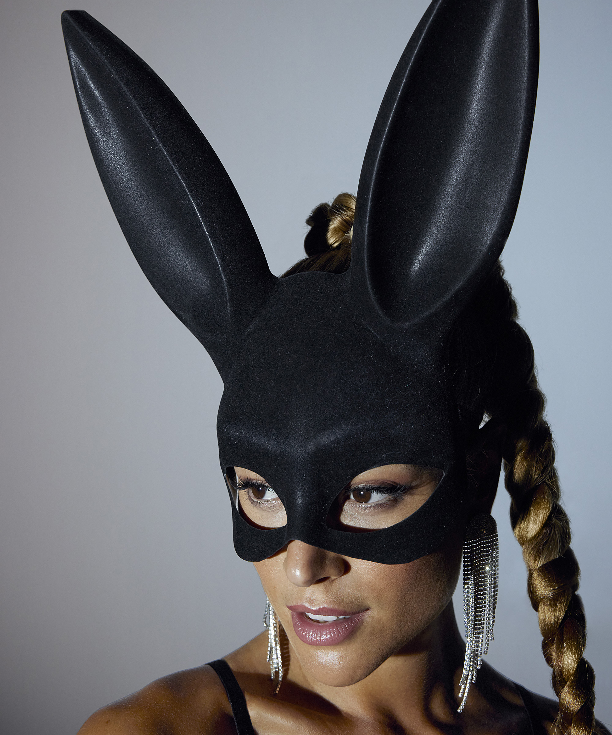 Maska Private, Czarny, main