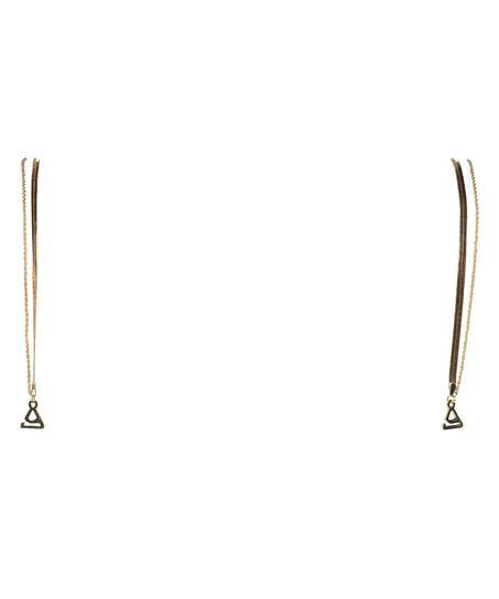 Odpinane ramiączka do biustonosza, Żółty