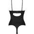 Modelujące body z wyściełanymi miseczkami, Czarny