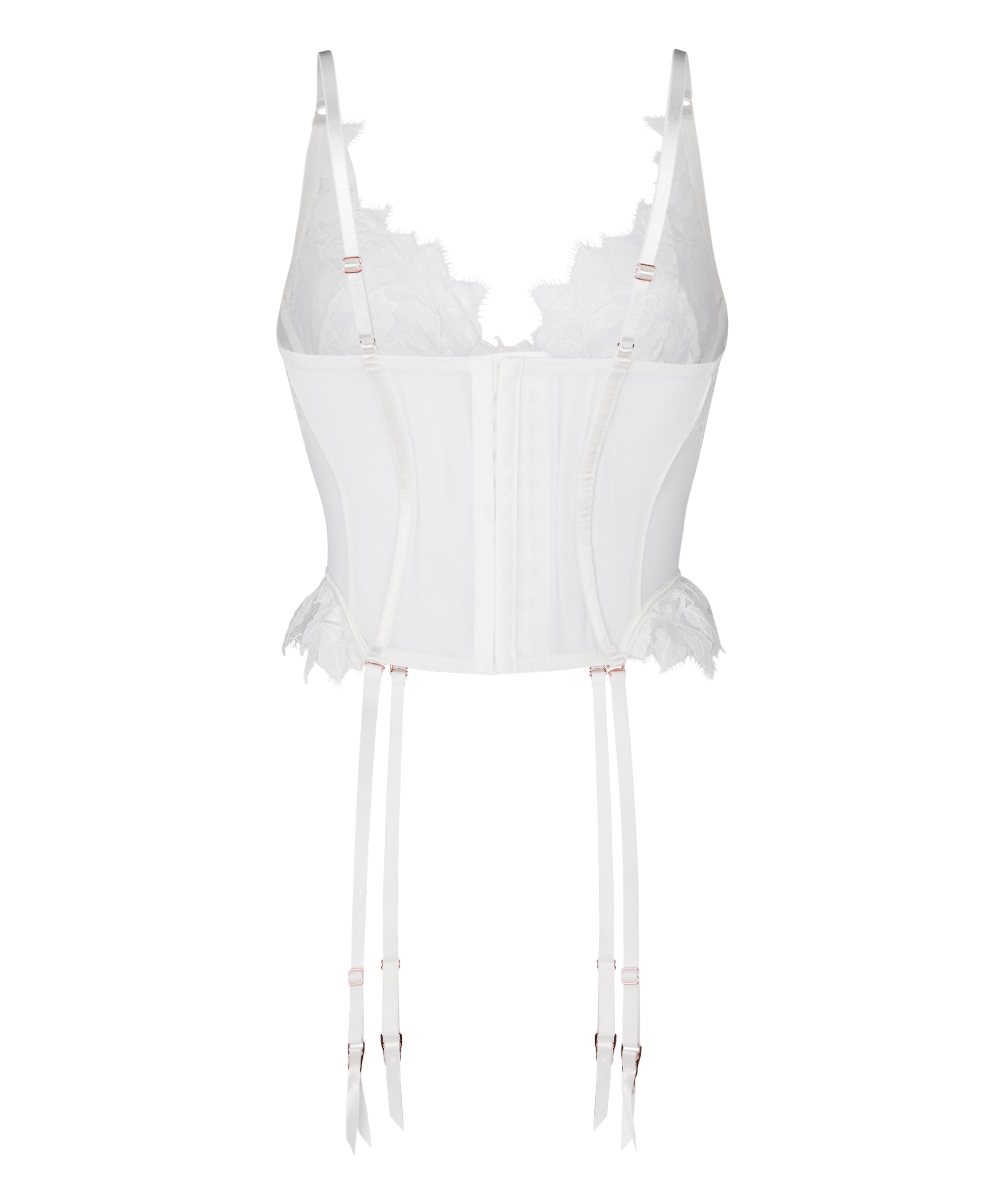 Bustier Millie, Biały, main