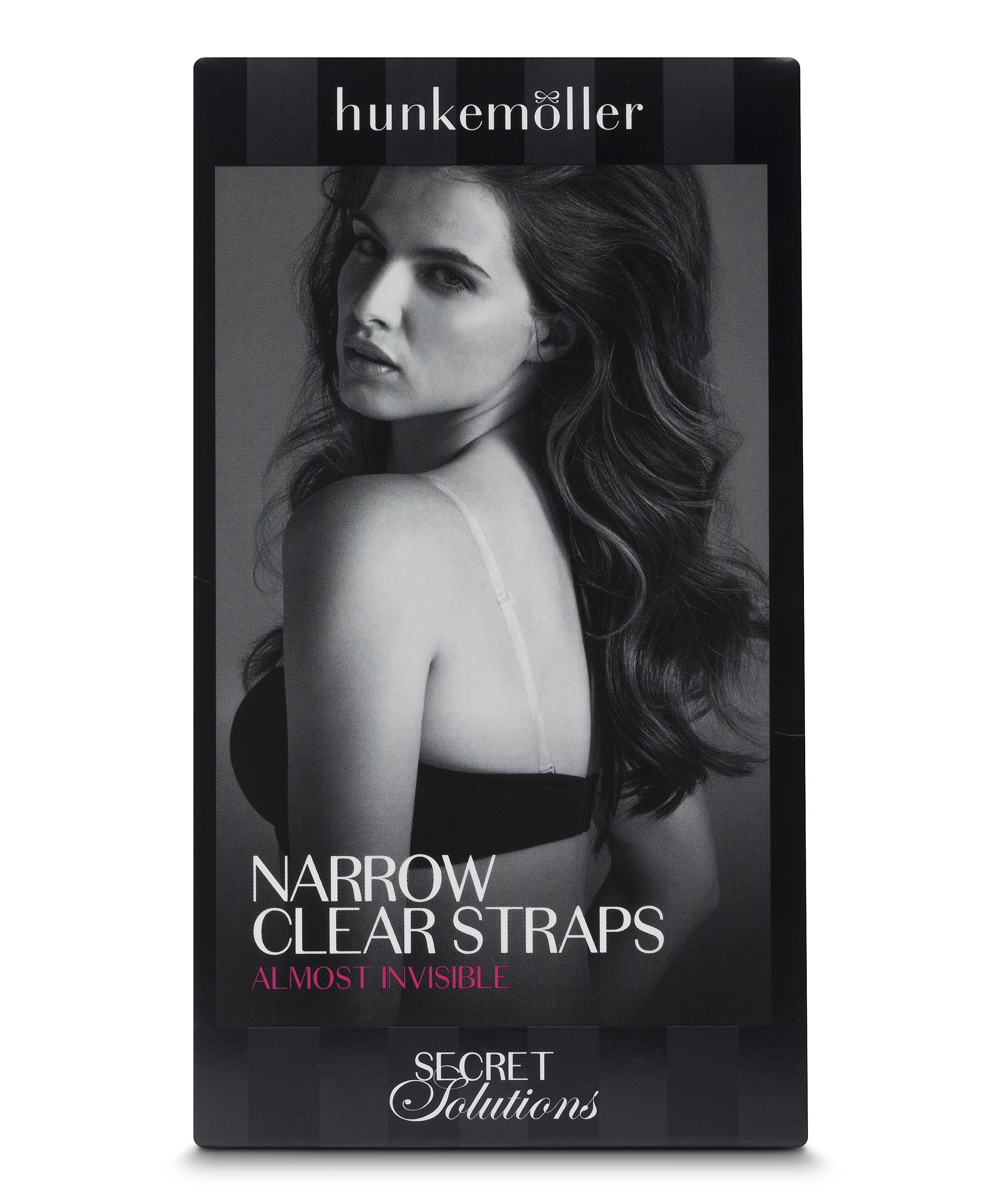 Przezroczyste ramiączka biustonosza, Biały, main