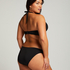 Majtki Bikini Rio Scallop, Czarny