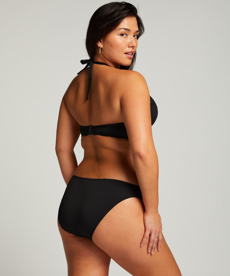 Majtki Bikini Rio Scallop, Czarny