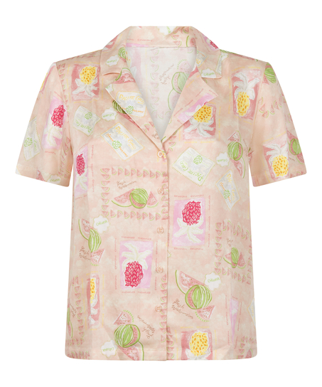 Satynowa narzutka, Pomarańczowy