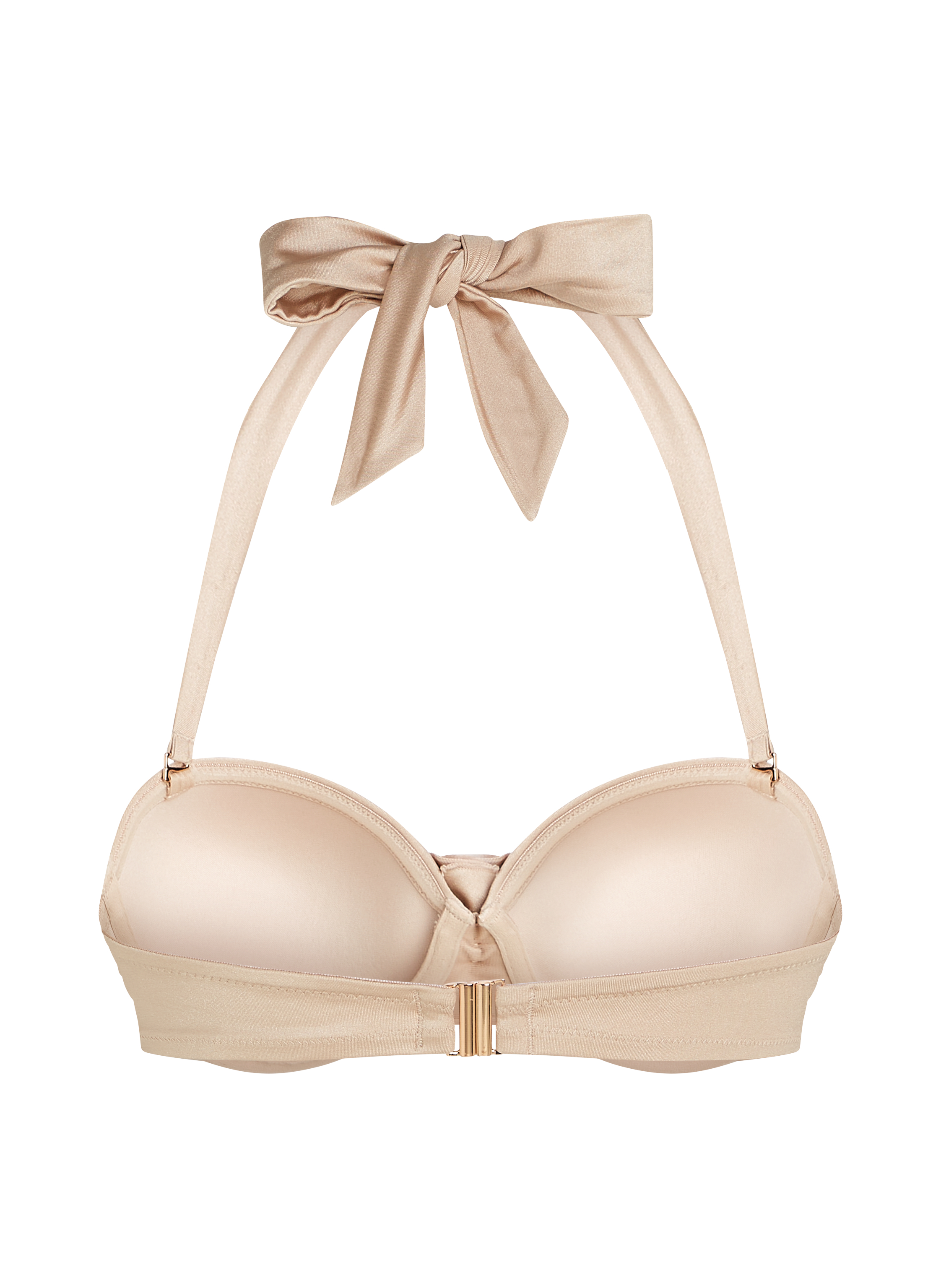 Top od bikini Lima Bandeau, Beżowy, main