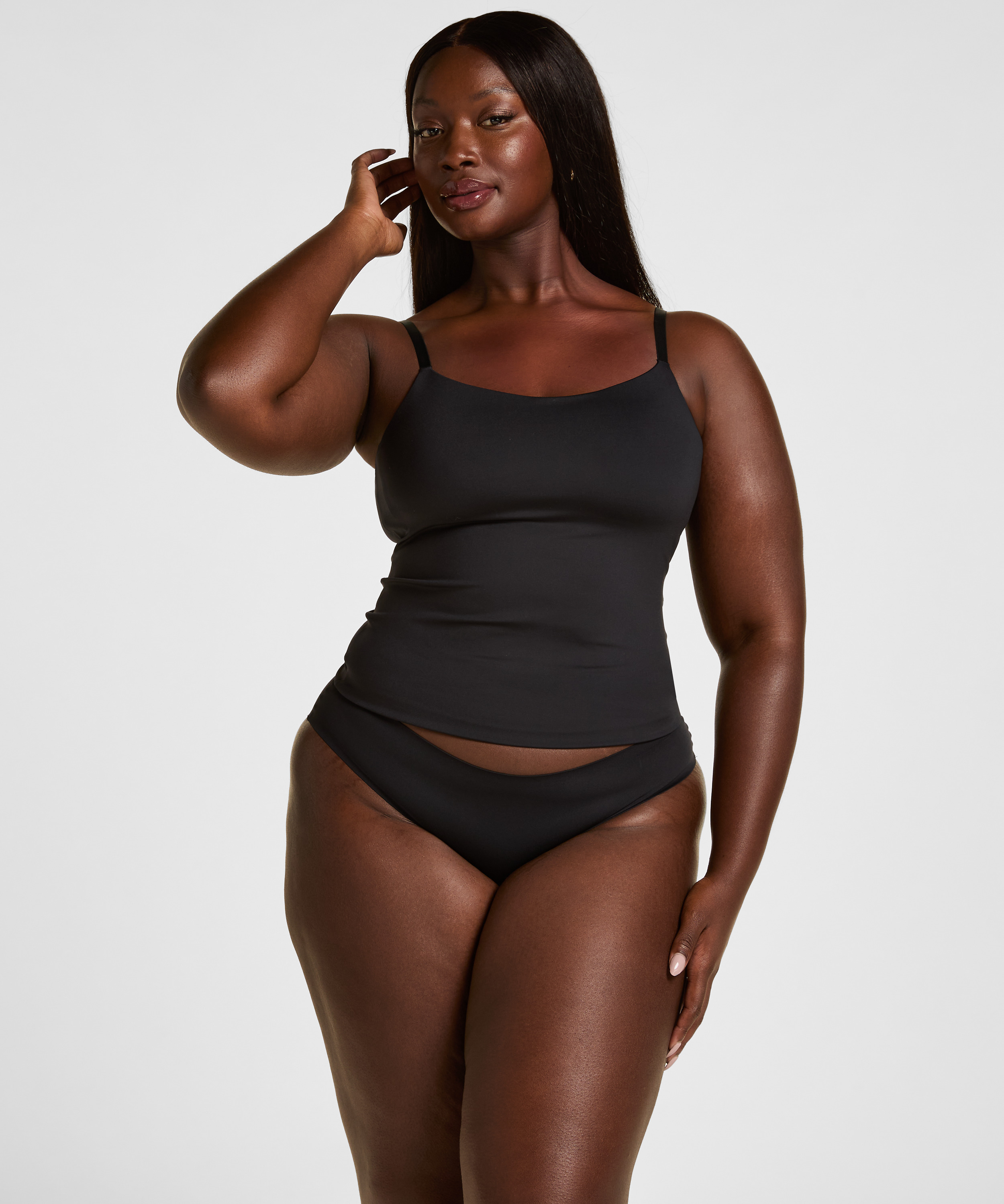 Super Comfort Top, Czarny, main