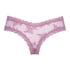 Brazyliany V-shape Mesh, Fioletowy