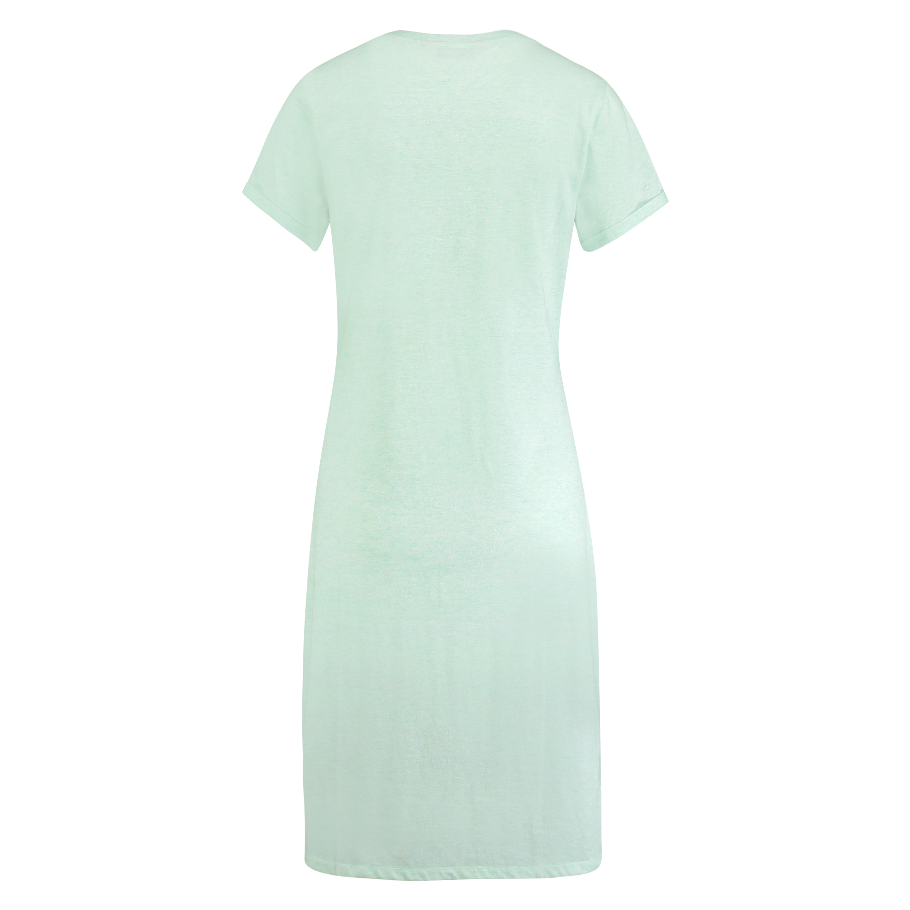 Nightshirt V-neck, Niebieski, main