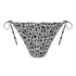 Majtki Bikini Cheeky Tanga Lobos, Czarny