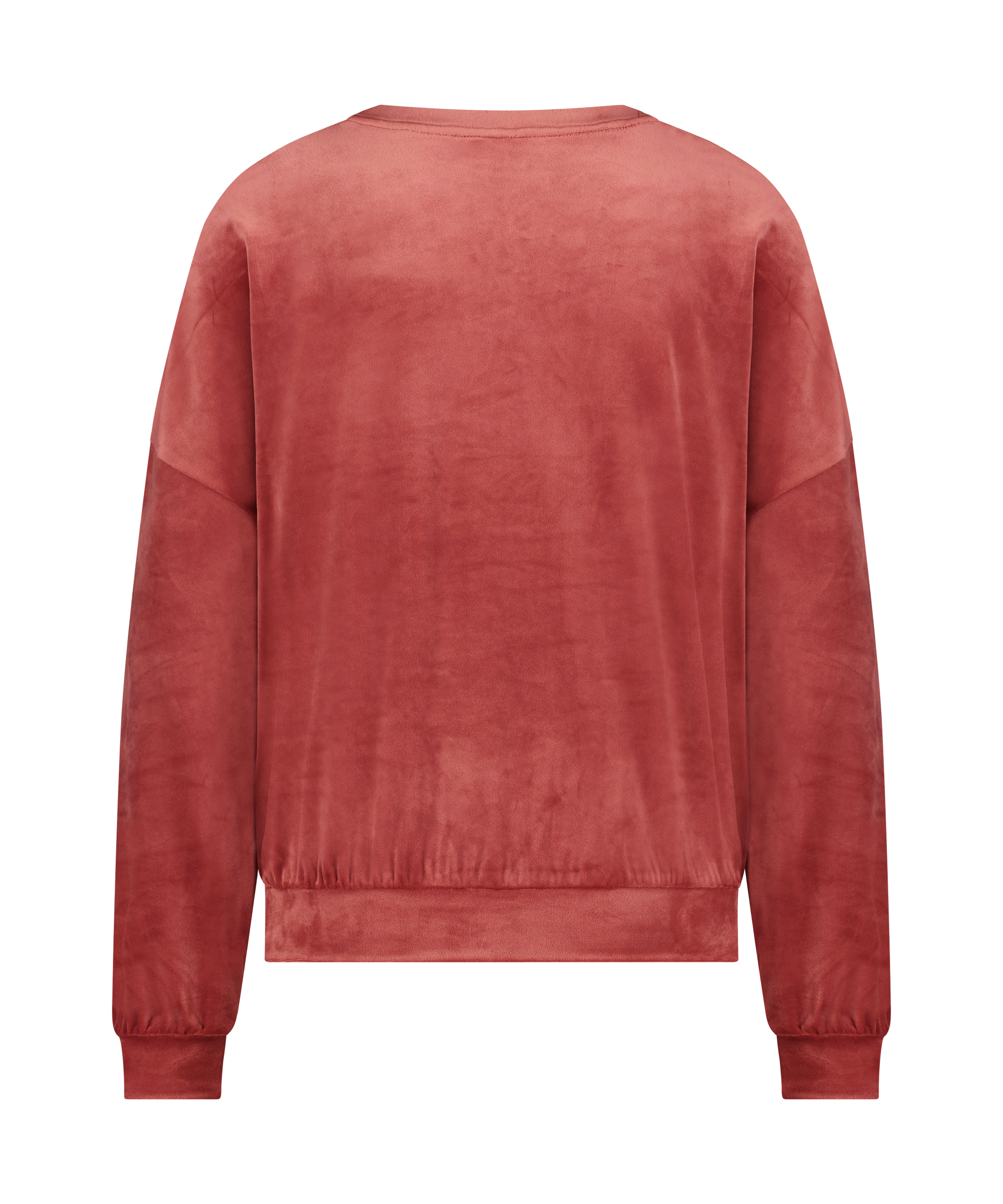 Welurowy top, R&oacute;żowy, main